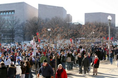 Imagen de la March for Life 2009